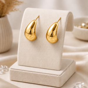 Pendientes Gota Dorados