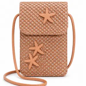 Bandolera Móvil Stars marrón