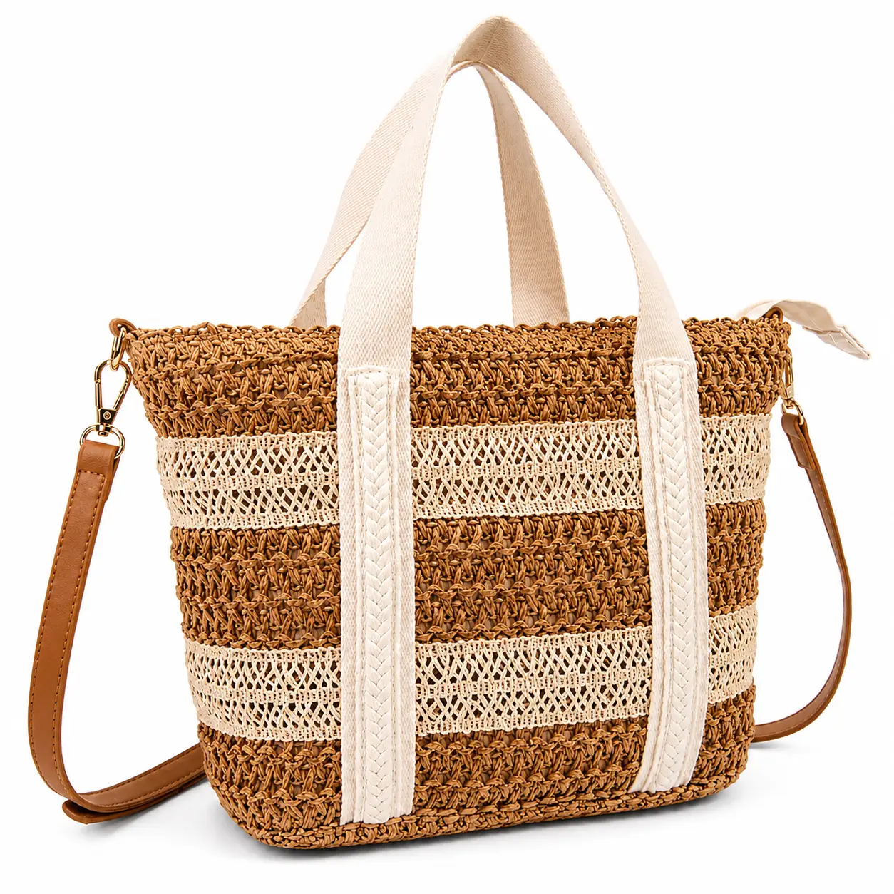 Cesta Eloise Natural Beige - Imagen 6