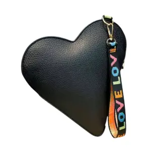 Bolso Corazón Negro