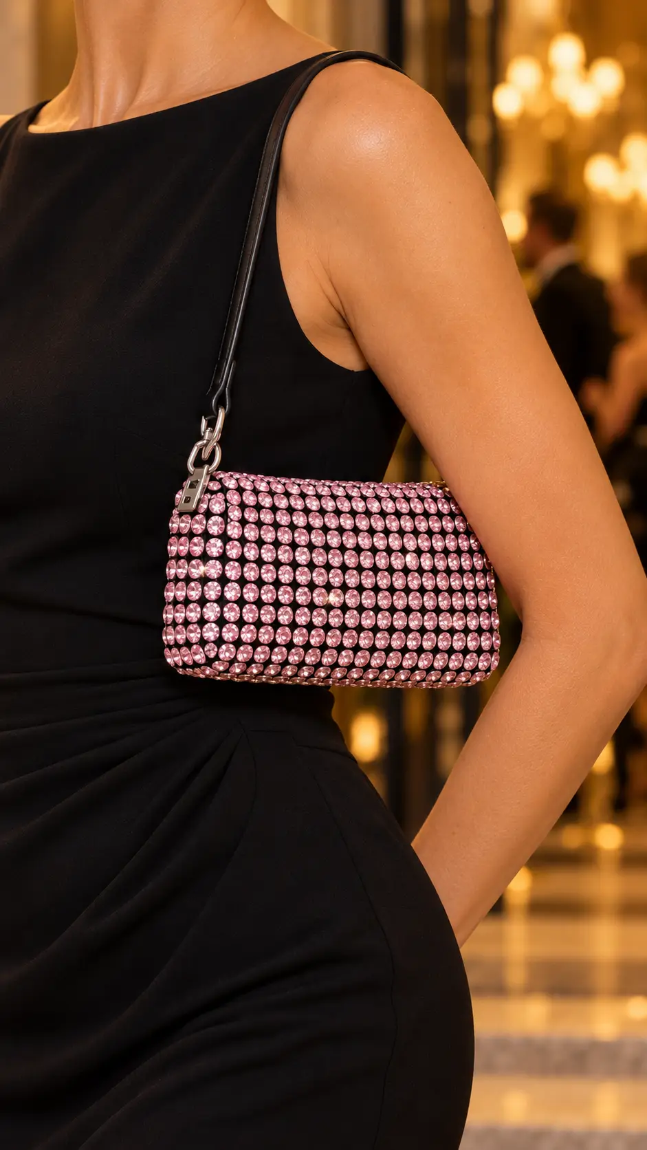 Mini bolso Strass Pink - Imagen 6