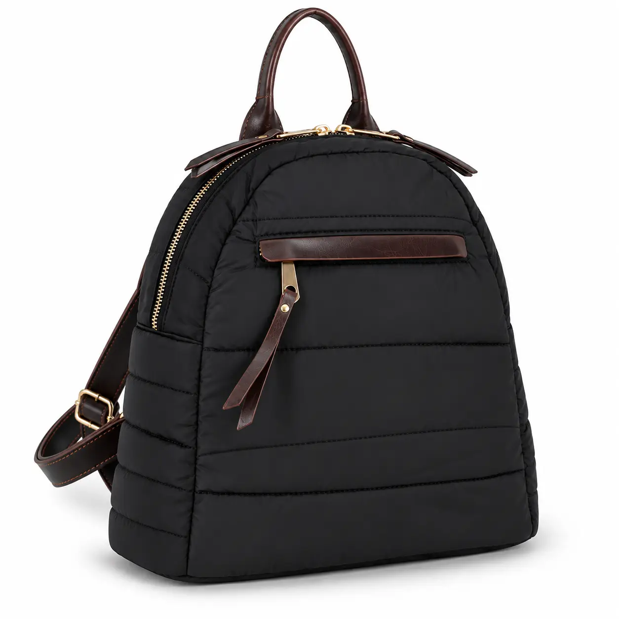 Mochila acolchada negra - Imagen 2