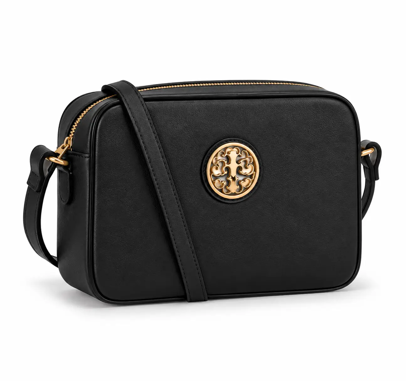 Bandolera ajustable Lucca Negro - Imagen 2