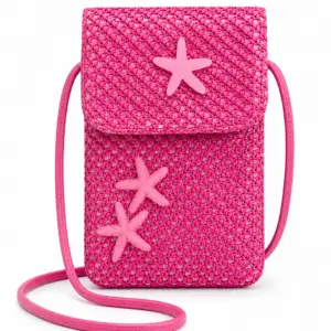 Bandolera Móvil Stars pink