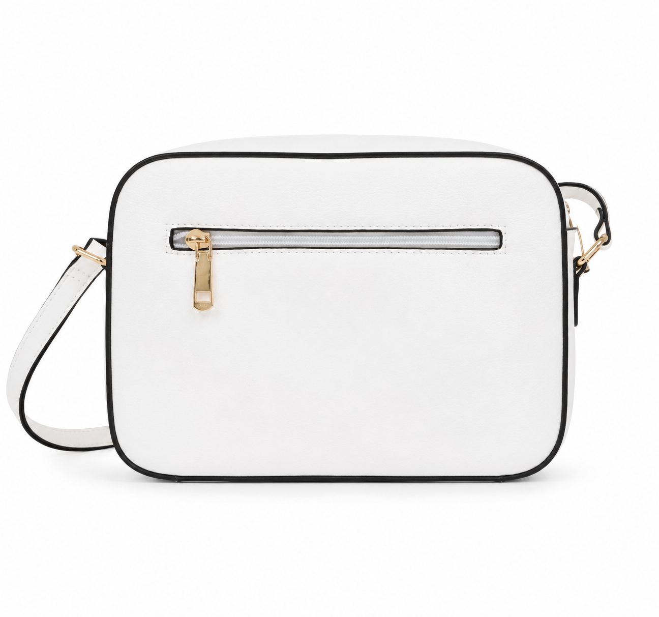 Bandolera ajustable Lucca Blanca - Imagen 2