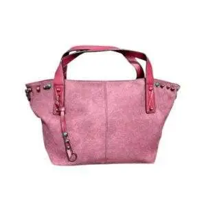 Bolso London con borlas color granate