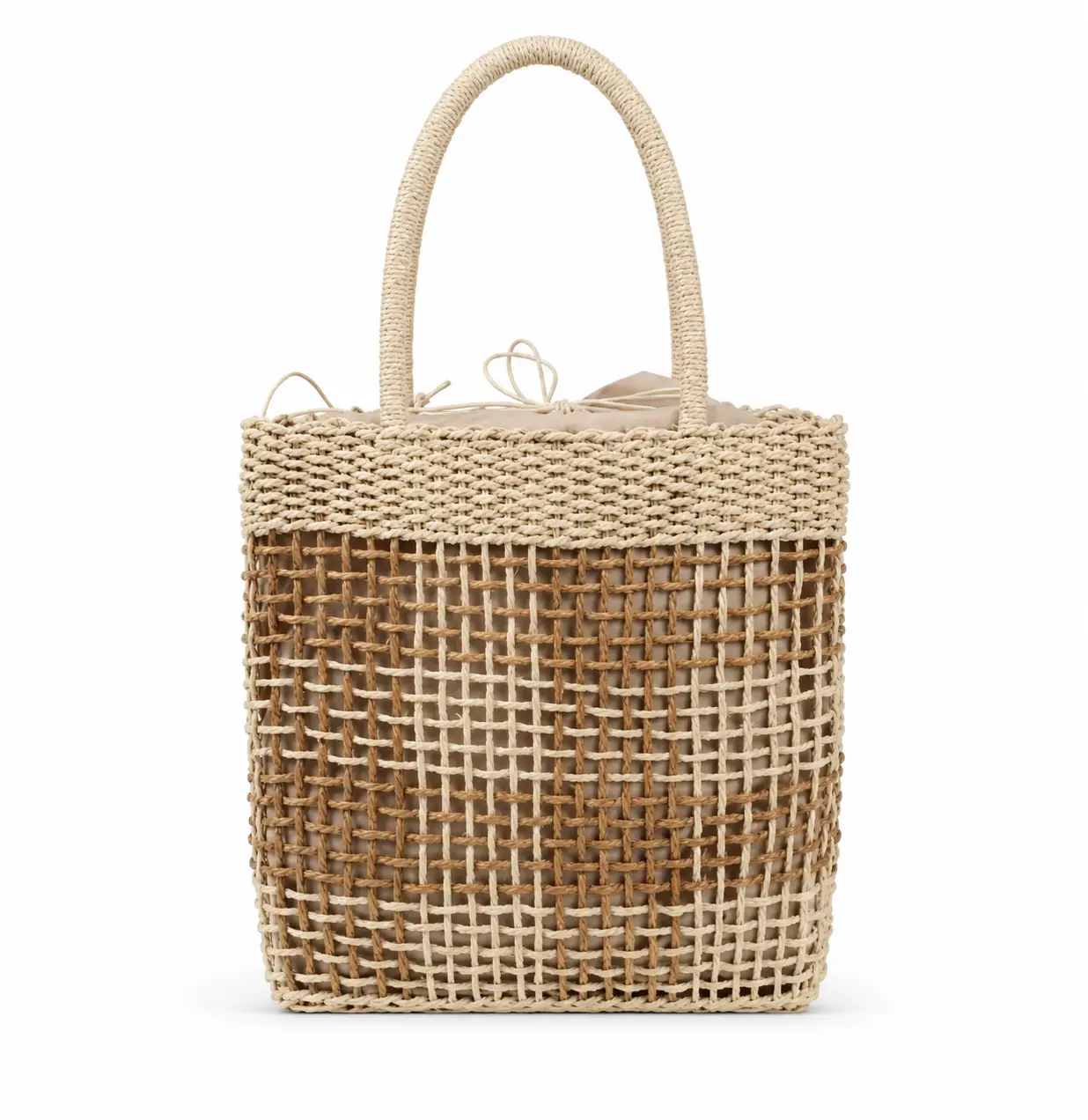 Canasto bicolor khaki