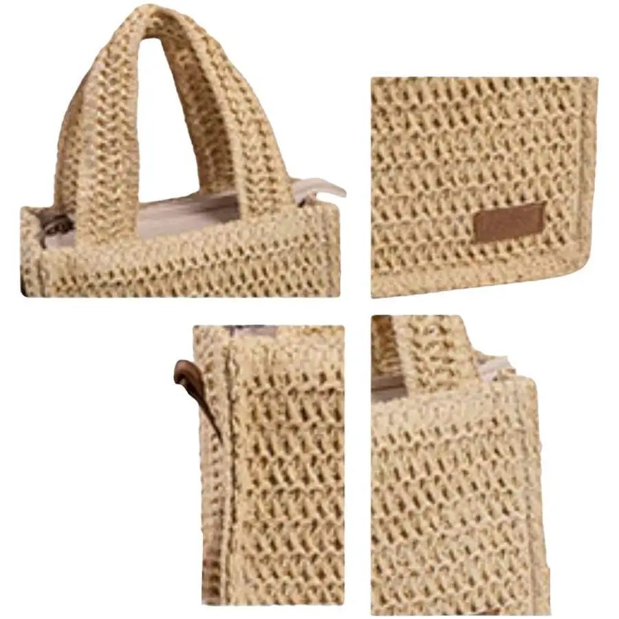 Detalle de textura y costura artesanal en piel beige, bolso Natalimar