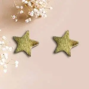Pendientes Star dorados