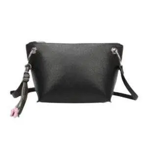 Bandolera de autor Natalimar en negro para el día a día