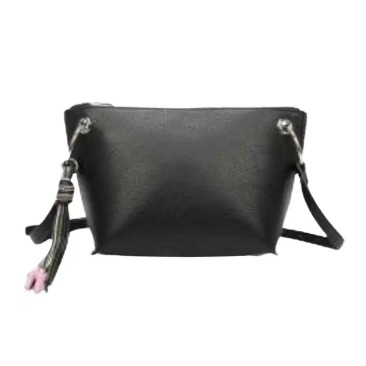Bandolera de autor Natalimar en negro para el día a día