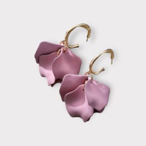 Pendientes pétalo corto