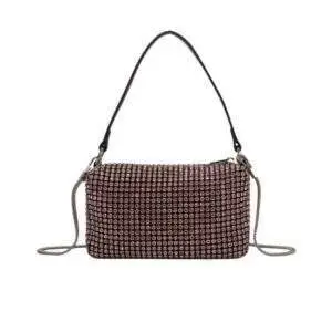 Mini bolso Strass Pink