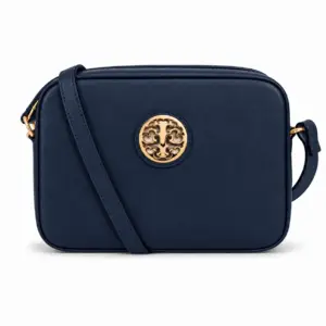 Bandolera ajustable Lucca azul marino